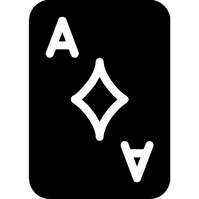 Karo-As-Karte